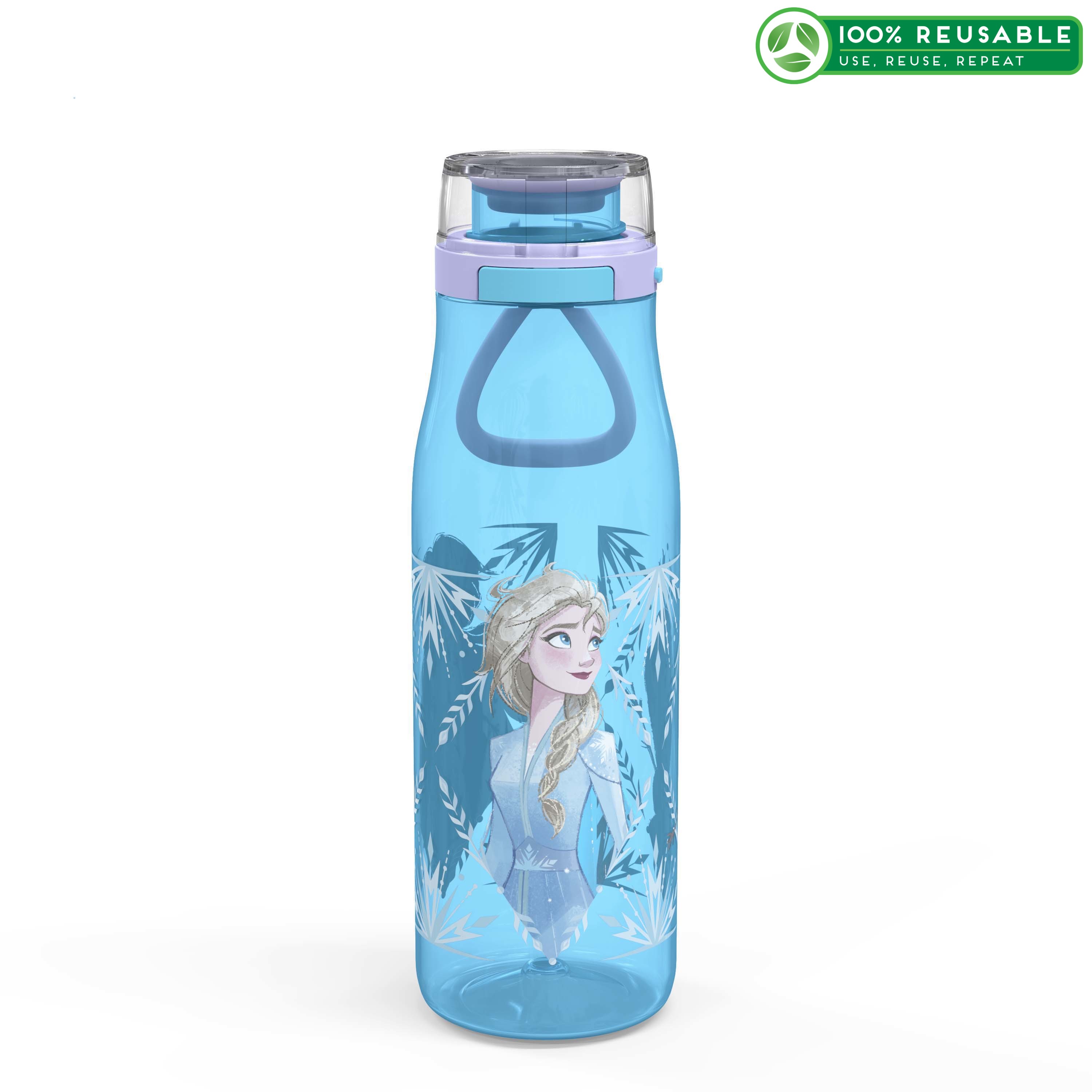 Disney Frozen 2 Movie 25 ounce Kiona Water Bottle, Anna & Elsa slideshow image 1 Disney Frozen 2 Movie 25 ounce Kiona Water Bottle, Anna & Elsa slideshow image 1