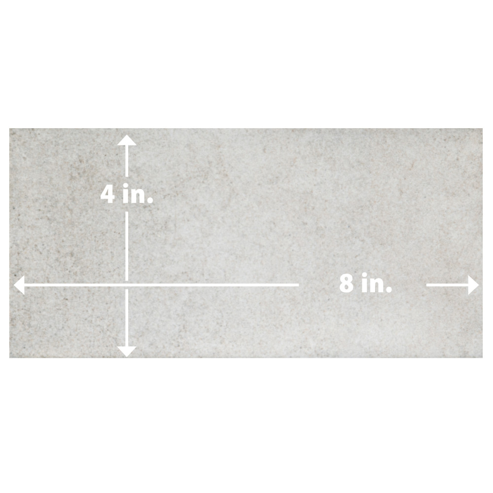 Camden Grey 4 in. x 8 in. Ceramic Wall Tile