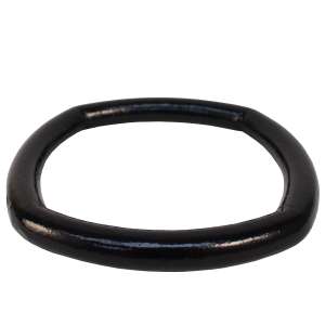 Impact, Banana Cone Weight Ring for 3 ft. Banana Cone Wet Floor Cone, 9 lb, Black