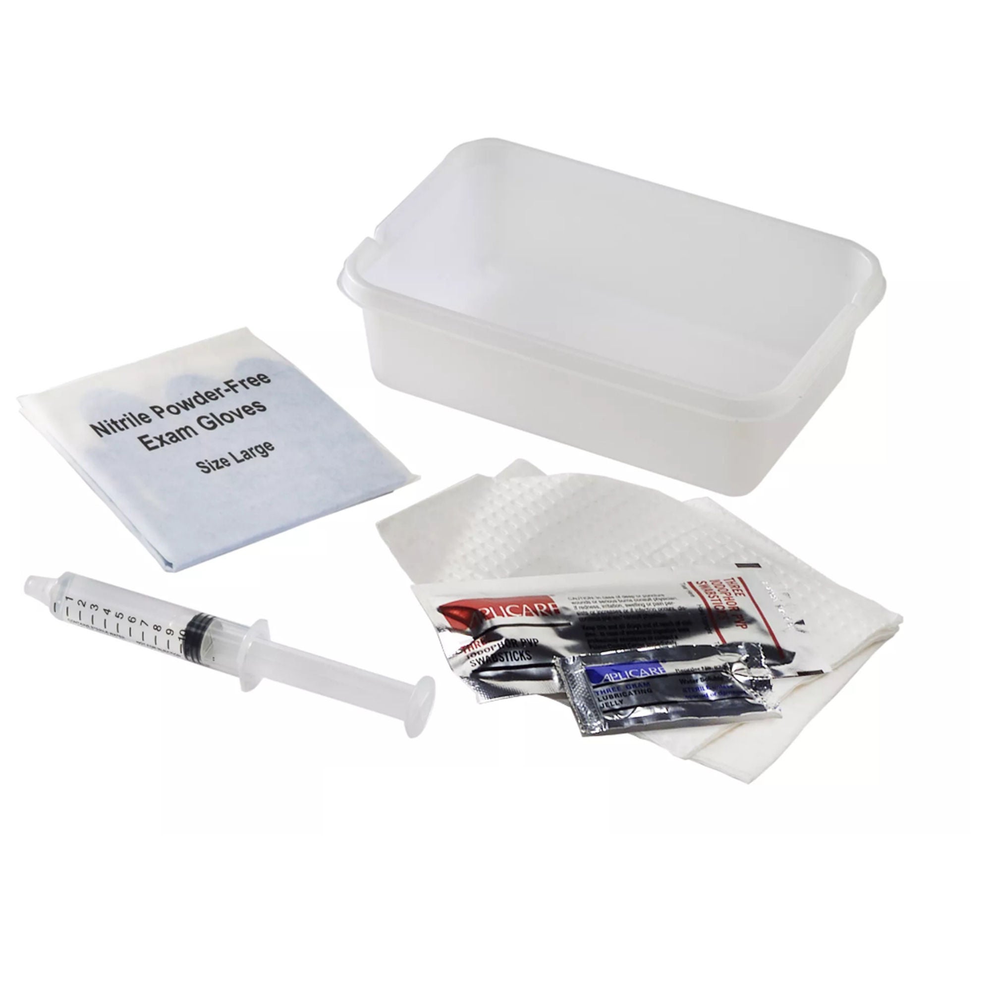 Dover™ Universal Indwelling Catheter Tray, 30cc Syringe, PVP