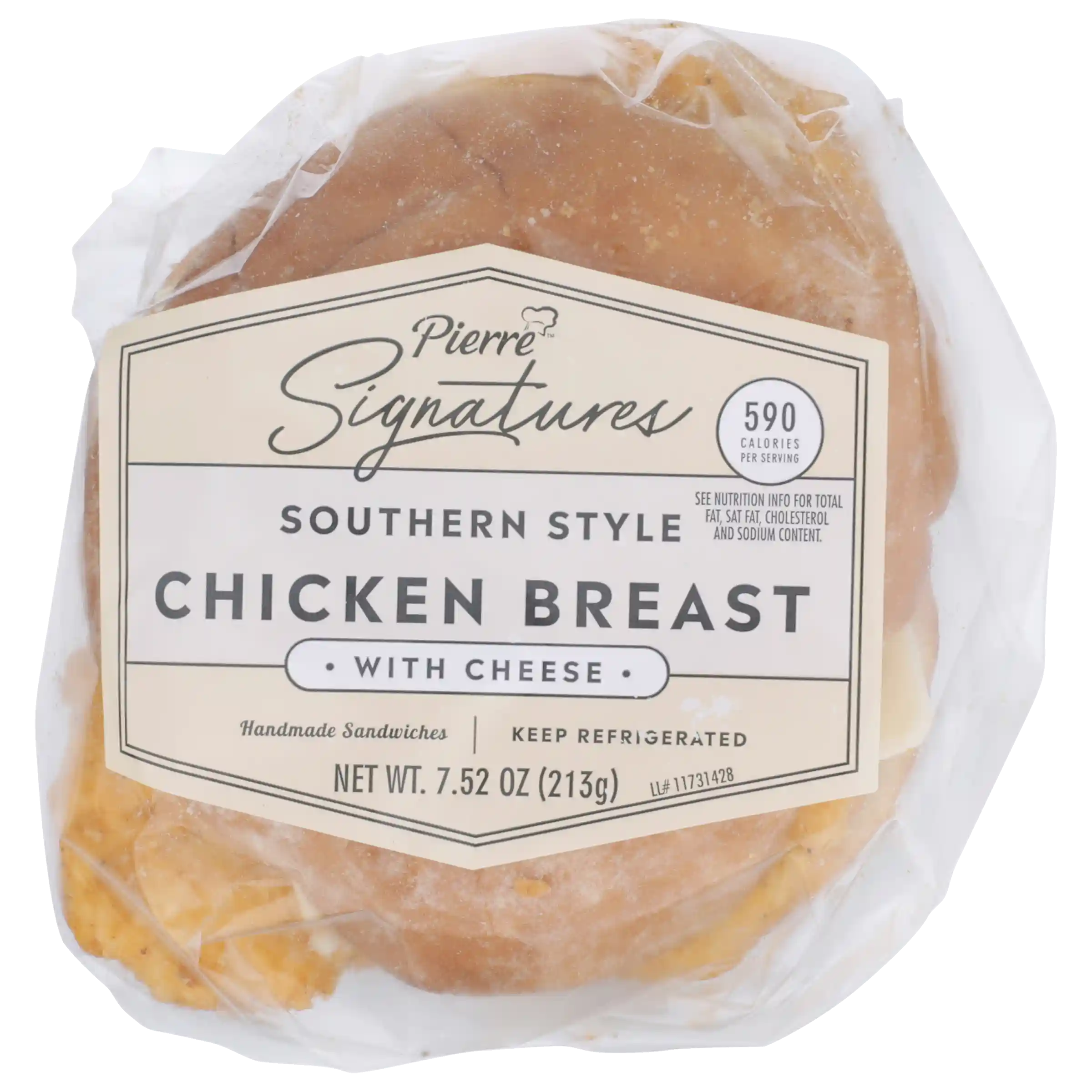 Pierre Signatures® Breaded Chicken And Cheese Sandwich_image_3