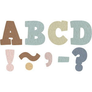 Everyone is Welcome Bold Block 3" Magnetic Letters, 55 Pieces