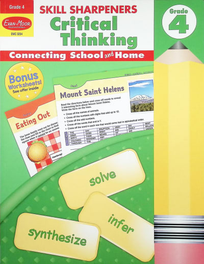 Skill Sharpeners: Critical Thinking - Grade 4