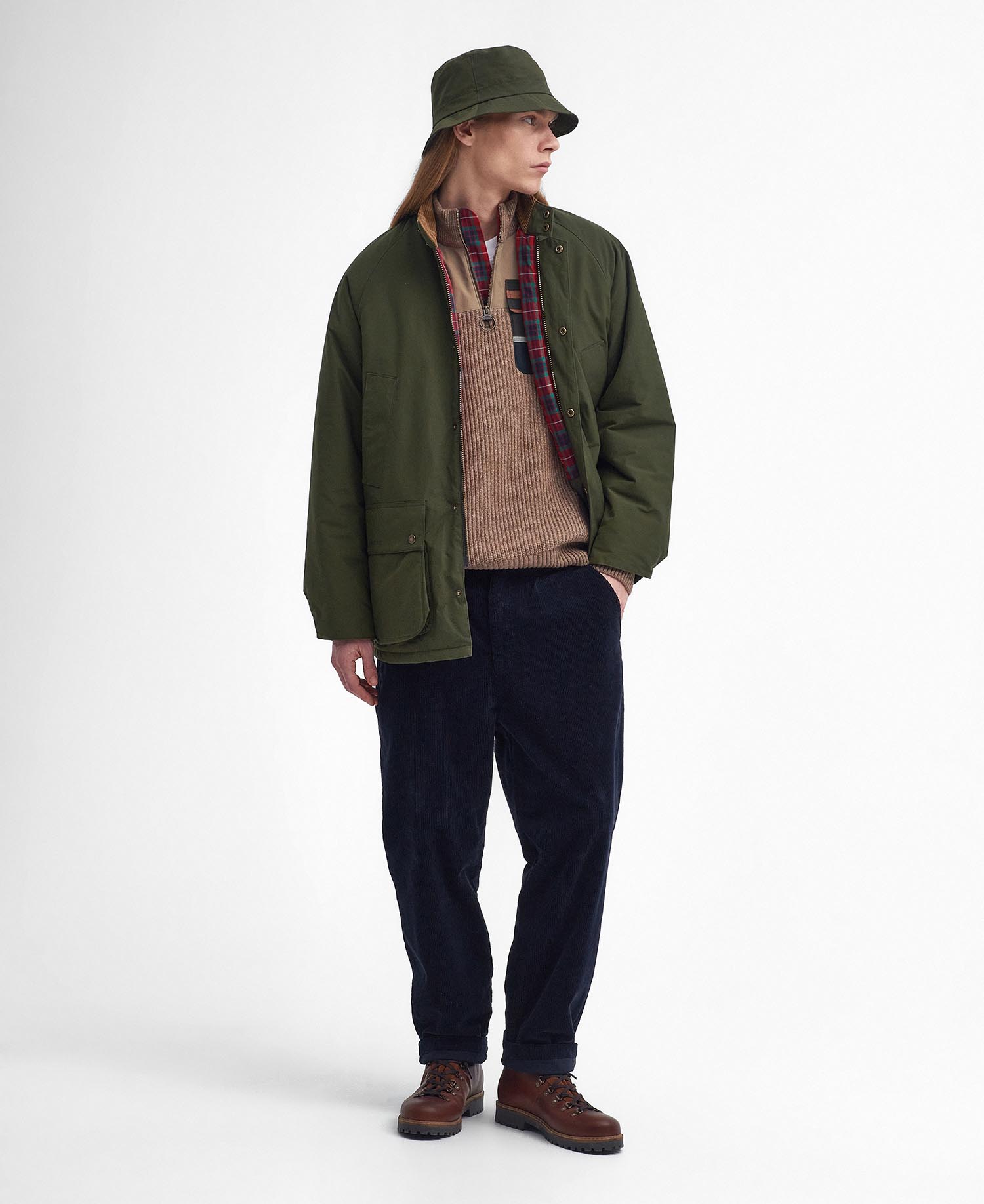 Barbour x Baracuta Jacke Oversized Casual Bedale image number 1