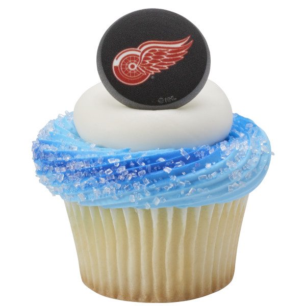NHL® Team Puck Cupcake Rings