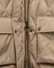 Longline Yasmin Down Puffer Jacket Light Trench