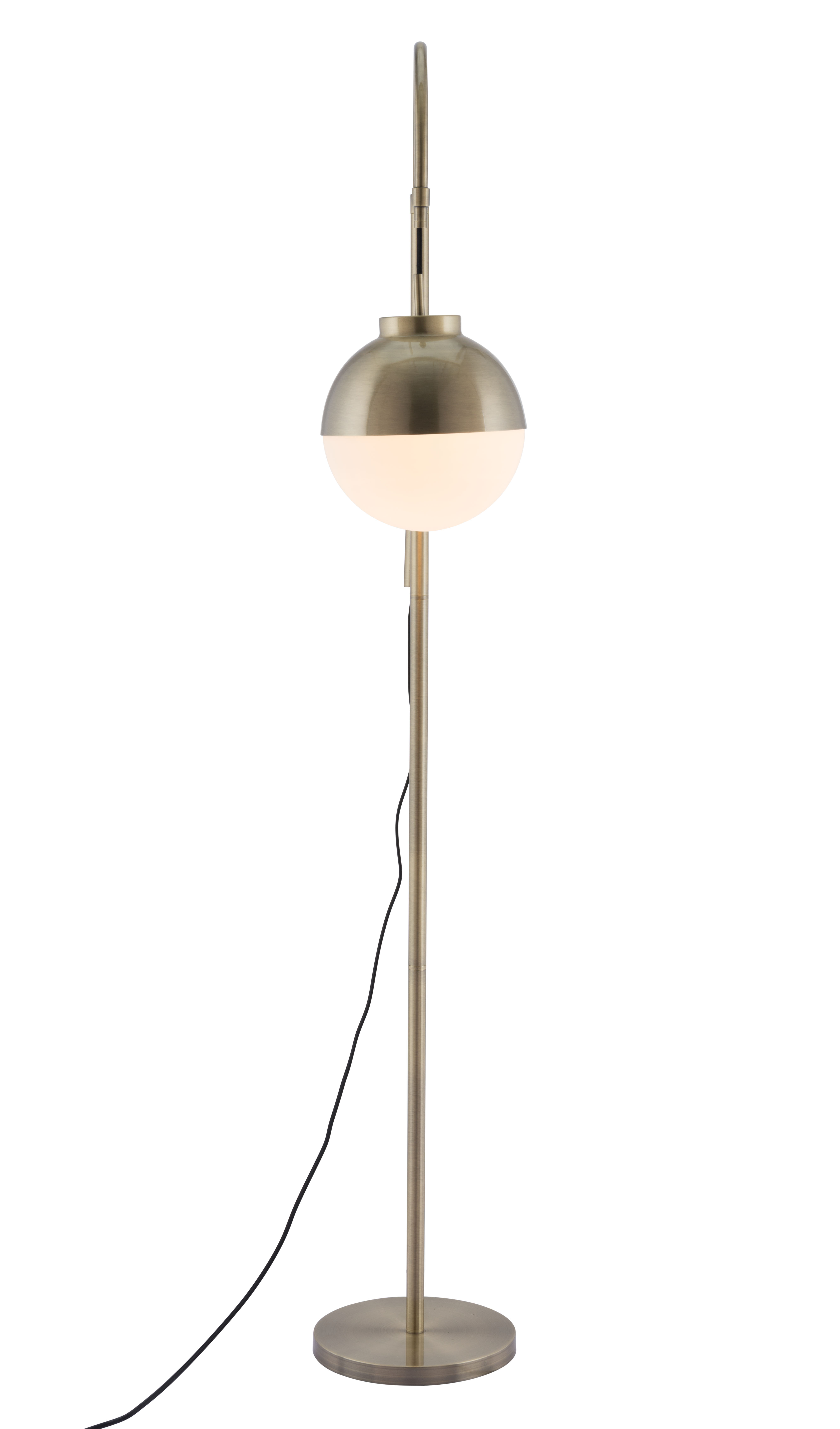 Waterloo Floor Lamp White & Bronze product image