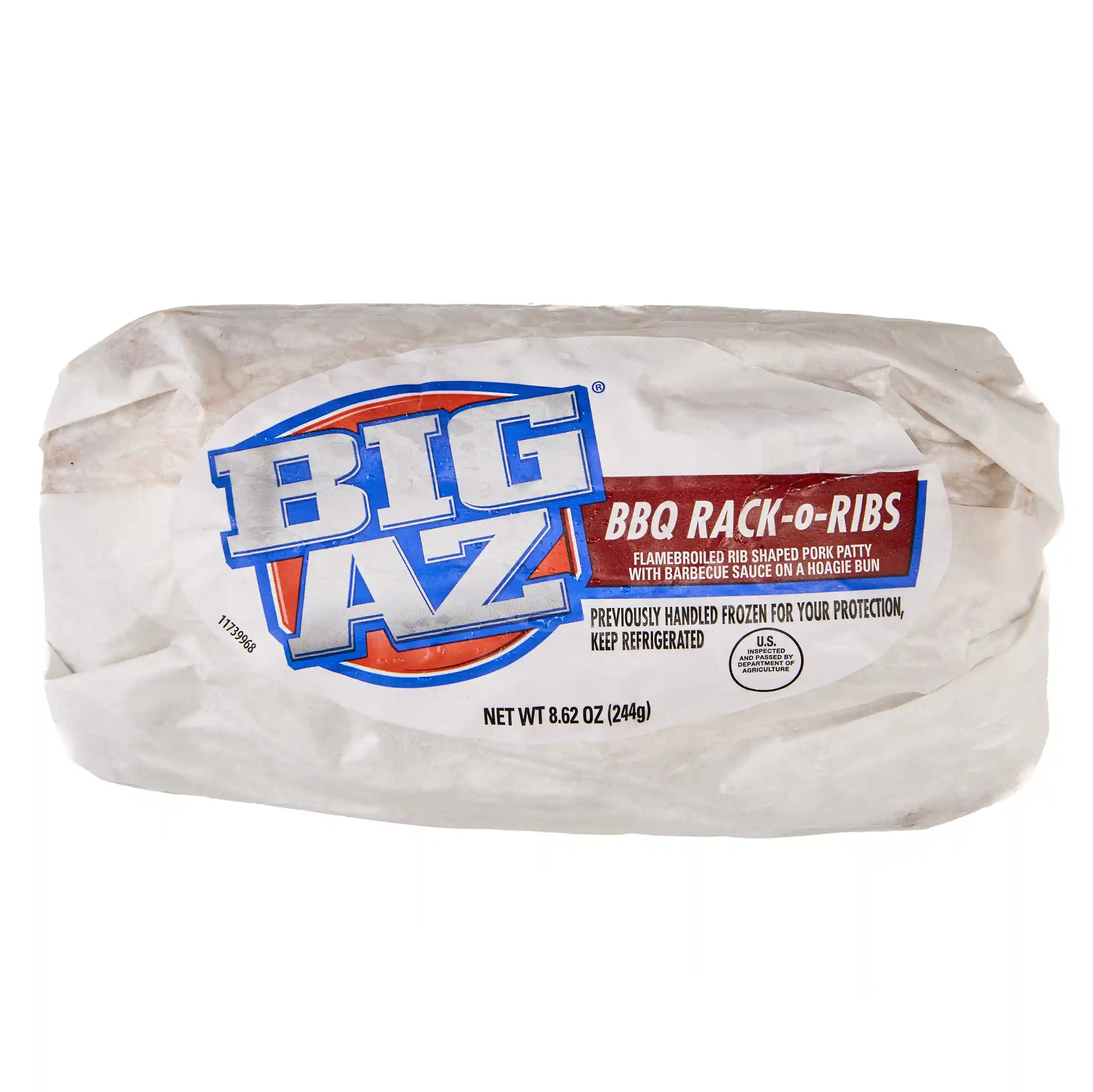 Big AZ® Rack-O-Ribs BBQ Pork Rib Sandwich_image_3