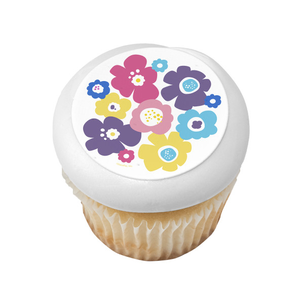 Bohemian Poppies PhotoCake® Edible Image®