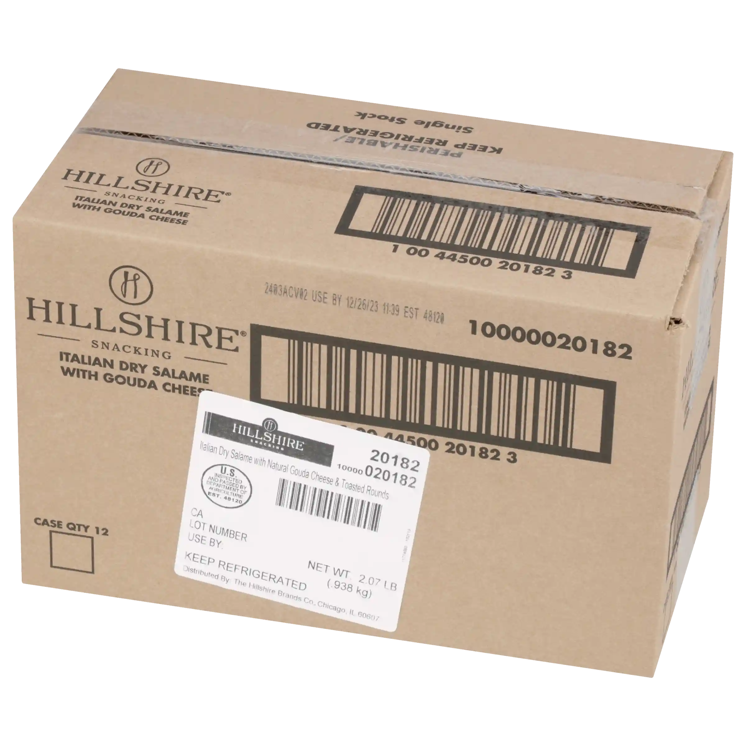 Hillshire® Snacking Small Plates, Italian Dry Salame Deli Lunch Meat and Gouda Cheese, 2.76 oz_image_31