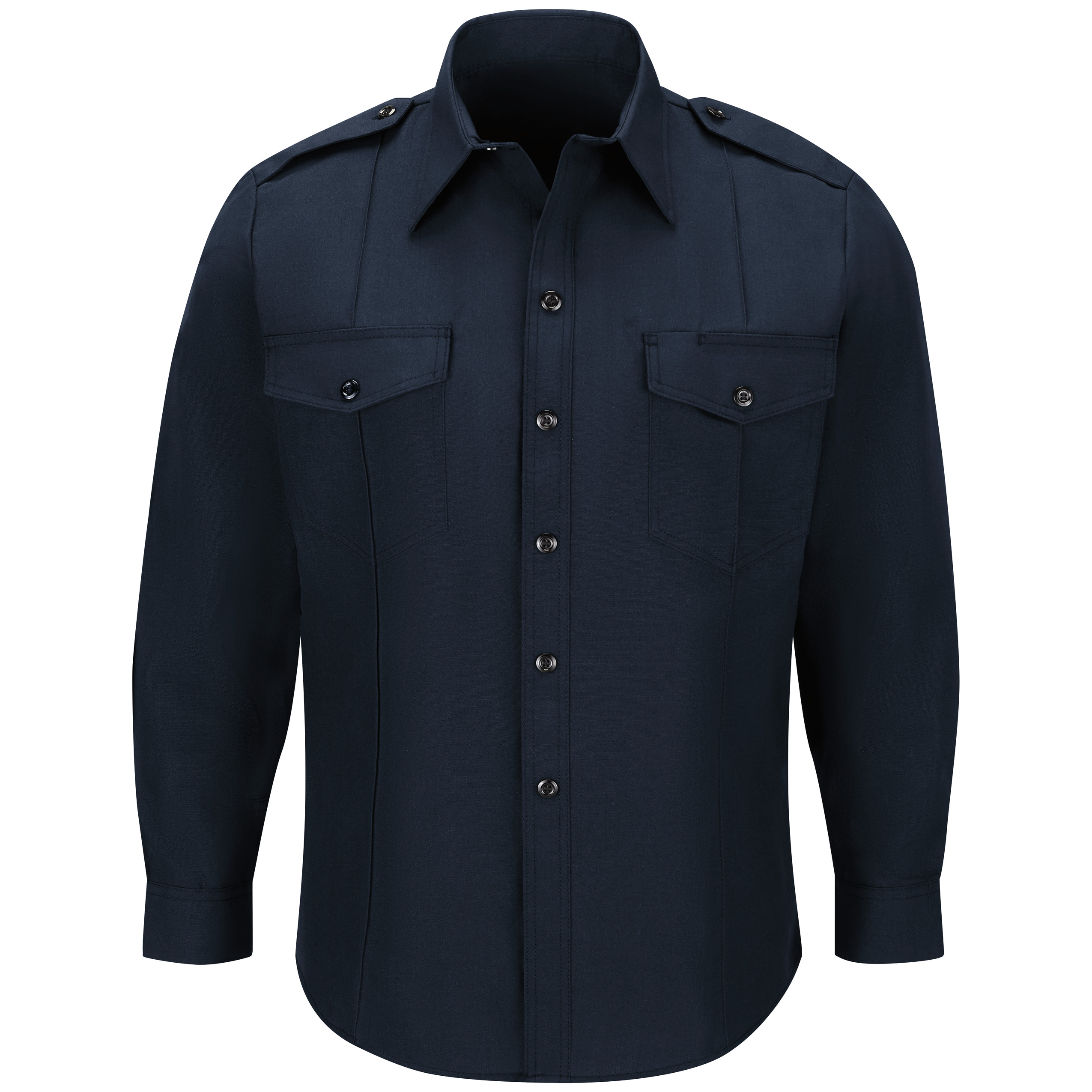 Men‘s Classic Long Sleeve Fire Chief Shirt-Workrite Fire Service