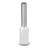 Ferrule  Sleeve Length: 8 mm  Length: 14 mm  Color: White