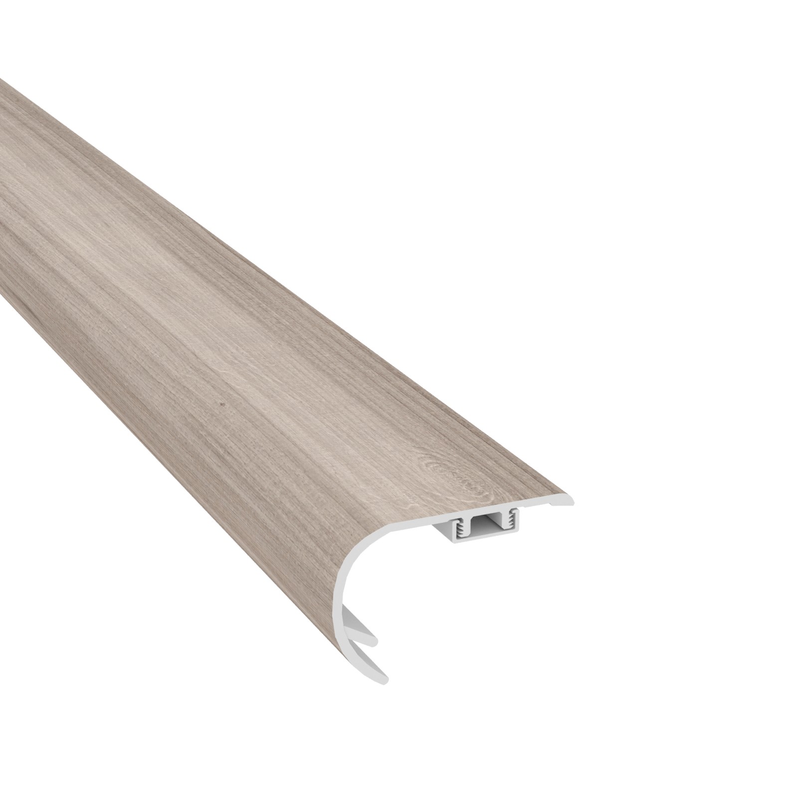 Railway Gray Stair Nosing Overlap 6.5mm view 1