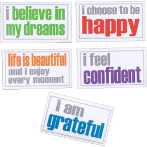 Confidence Magnets, Pack of 5