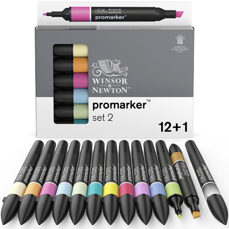 Promarker™, Essential Colors #2, Set of 12+1