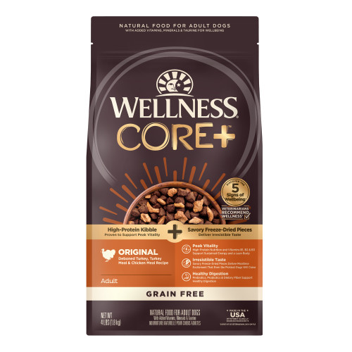 Wellness CORE+  Original Turkey & Chicken Recipe Front packaging