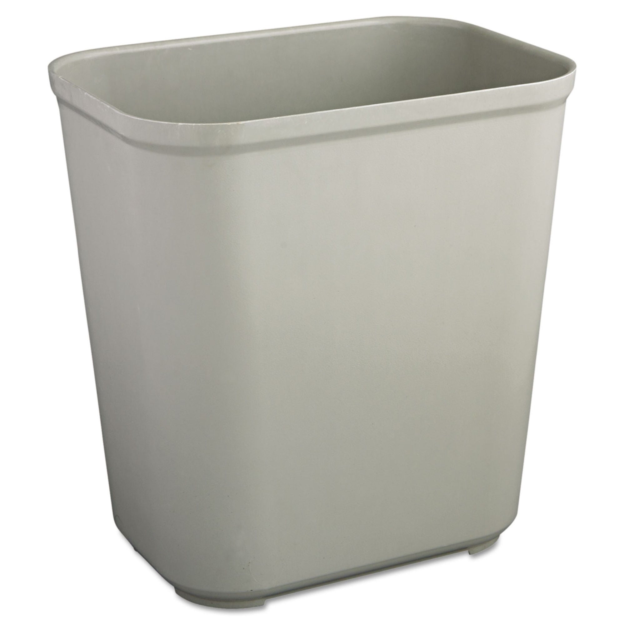 Fire-Resistant Trash Can Rubbermaid® 28 Quart / 7 gal. Gray Fiberglass Rectangular