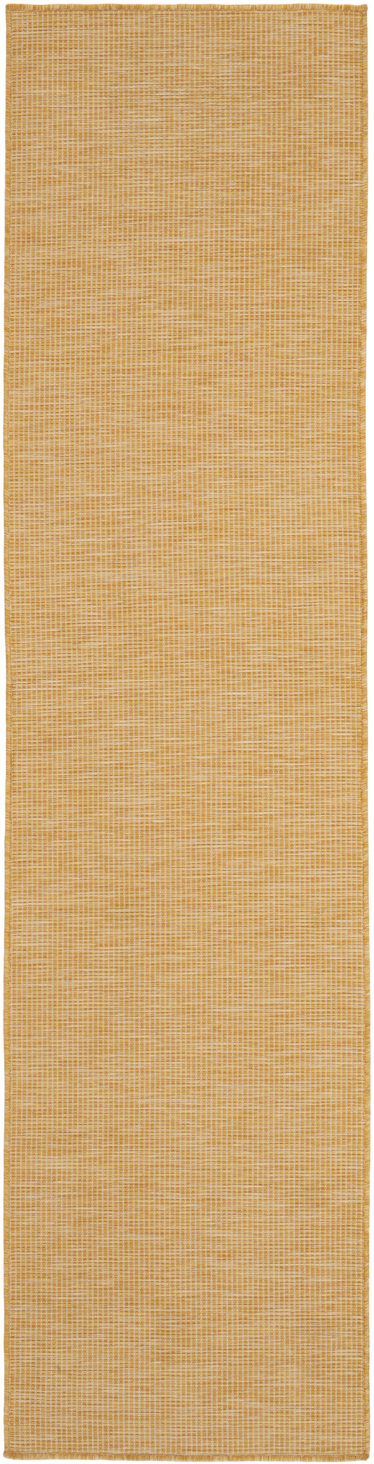 Nourison Positano 2' x 6' Yellow Modern Rug