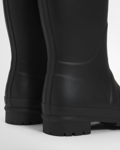 Barbour x ARKET Tall Wellingtons Black