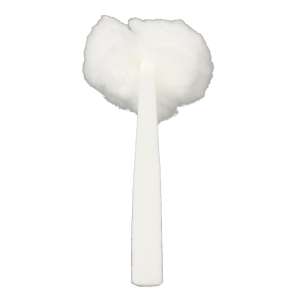 Impact, 5.75in, Deluxe Toilet Bowl Mop, Polypropylene Bristles, White