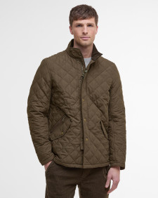 Shoveler Quilted Jacket Dark Olive