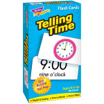 TREND Telling Time Skill Drill Flash Cards T-53108