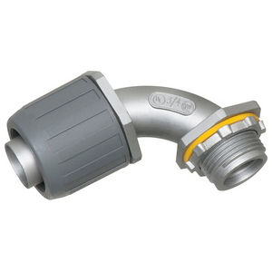 SNAP²IT® Liquid Tight Connector, Zinc Die Cast, 90°, 3/4 in.
