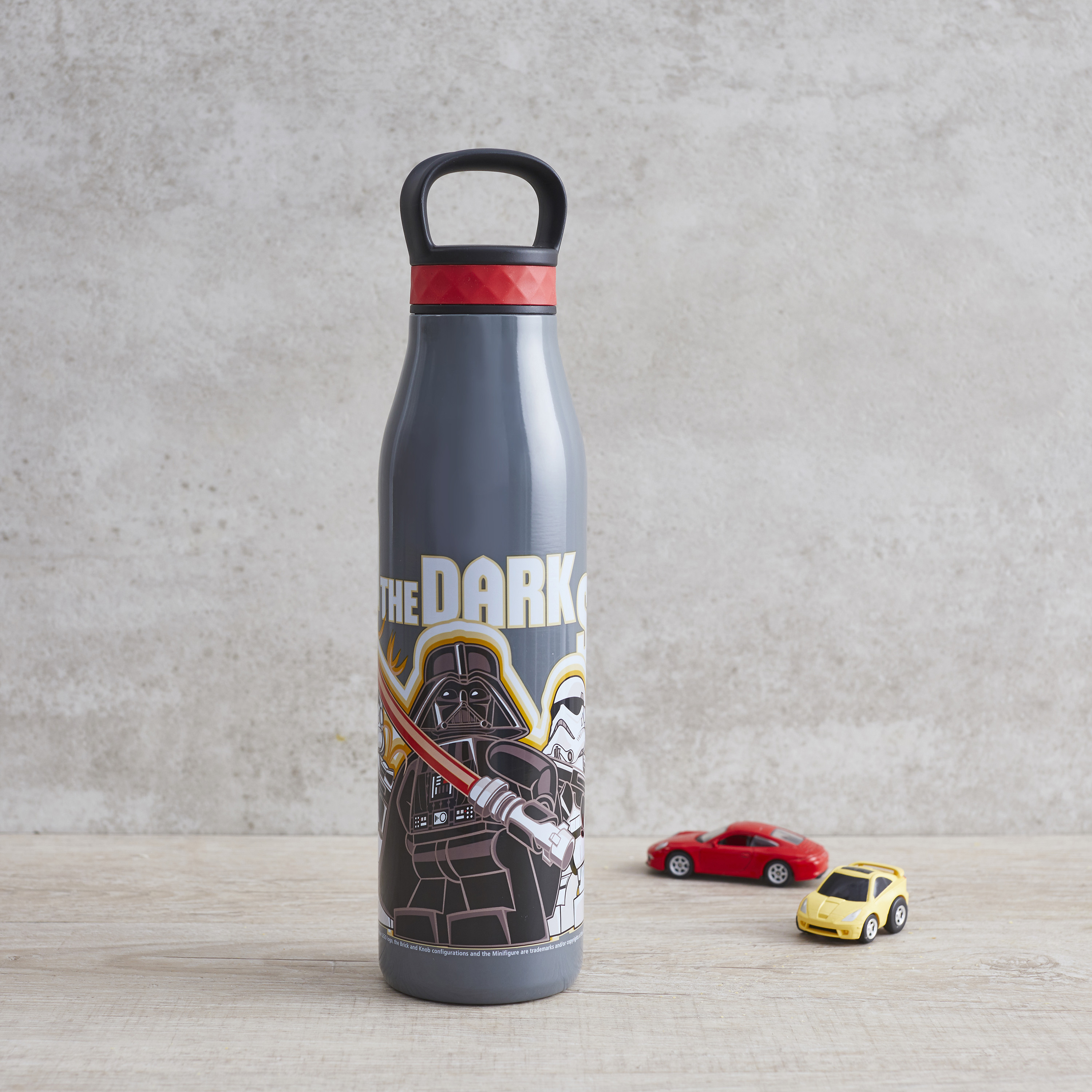 Lego Star Wars 20 ounce Stainless Steel Vacuum Insulated Water Bottle, Darth Vader and Stormtroopers slideshow image 3 Lego Star Wars 20 ounce Stainless Steel Vacuum Insulated Water Bottle, Darth Vader and Stormtroopers slideshow image 3
