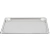 Half-size ¾-inch-deep Super Pan V® stainless steel steam table pan