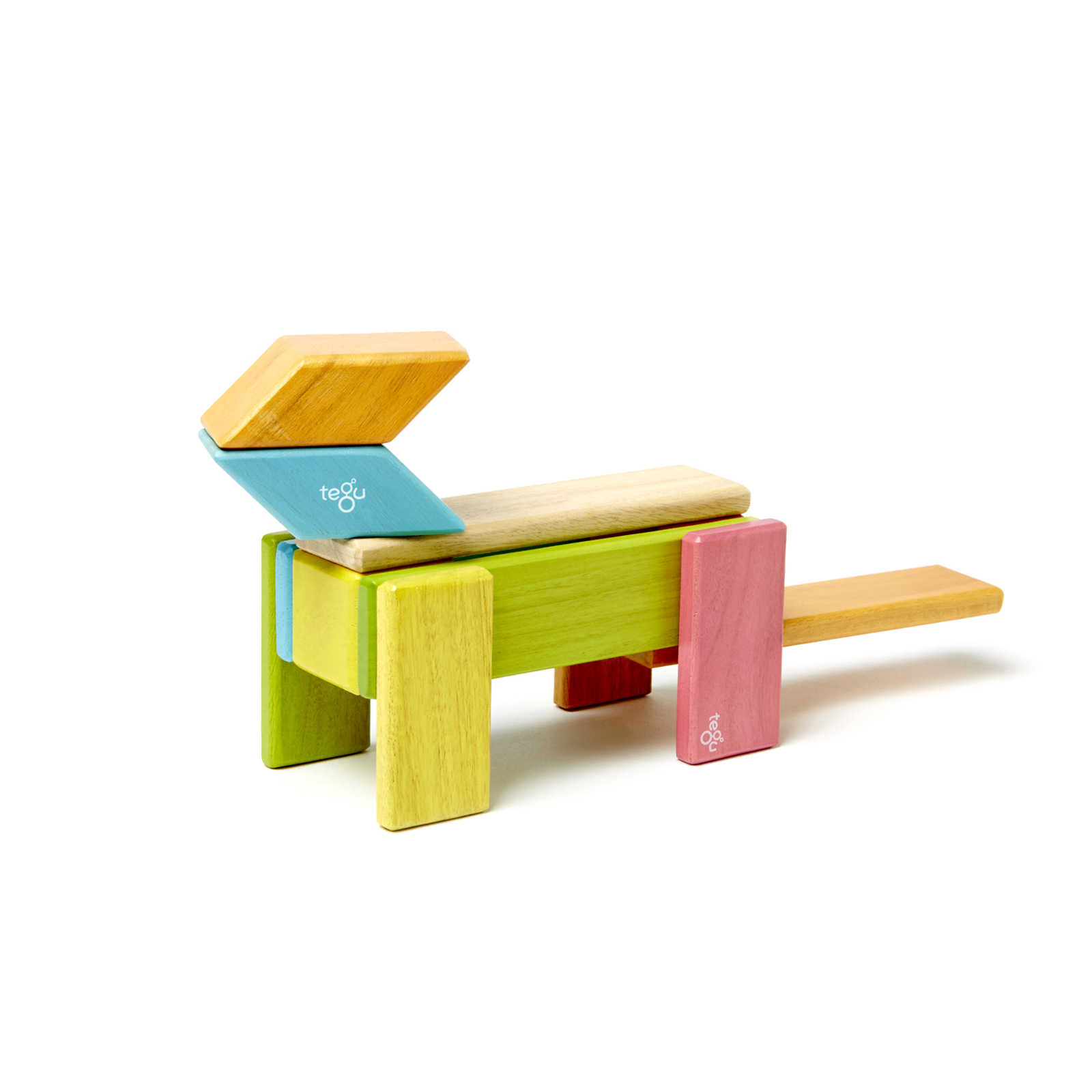 Tegu Classroom Mgnetic Wooden Block Kit, 130 Pieces image number null