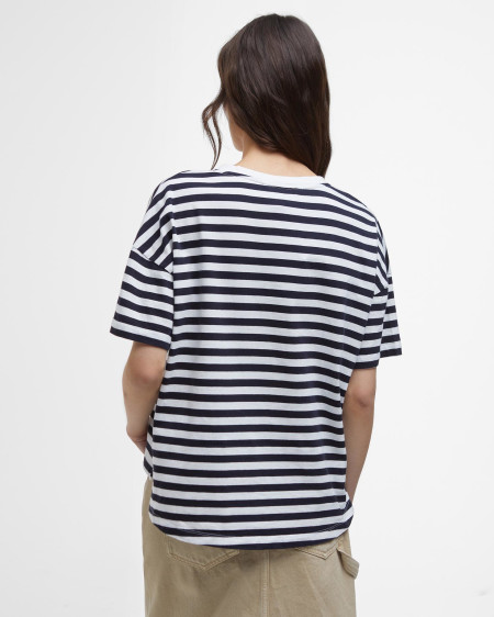 T-shirt Adria con motivo a righe
