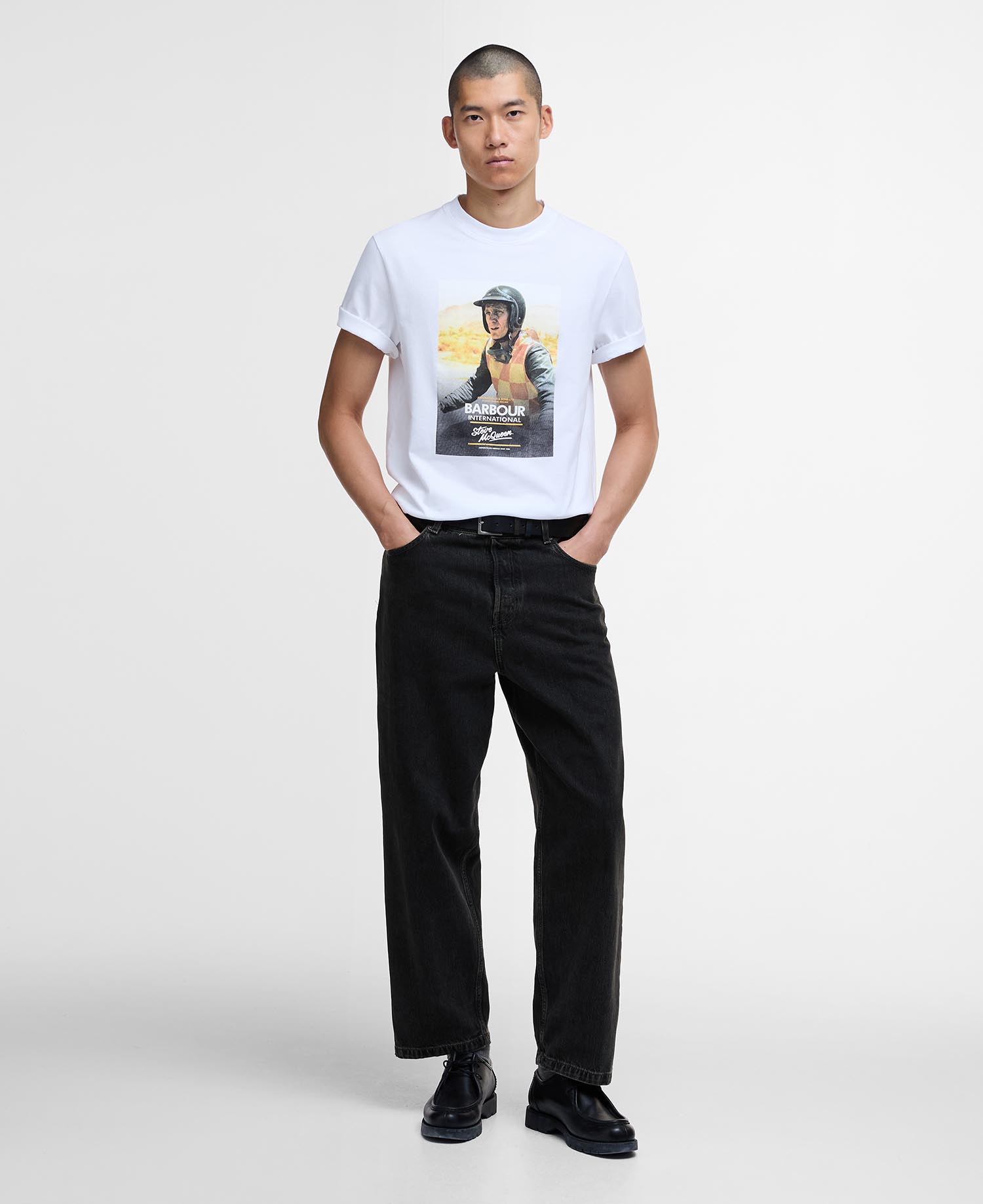 Nicholl Steve McQueen Graphic T-Shirt image number 1