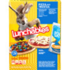 Lunchables Pizza & Treatza Chocolate Frosting, Candy Coated Chocolate Chips, & Capri Sun Roarin' Waters Tropical Tide, 10.5 oz Box