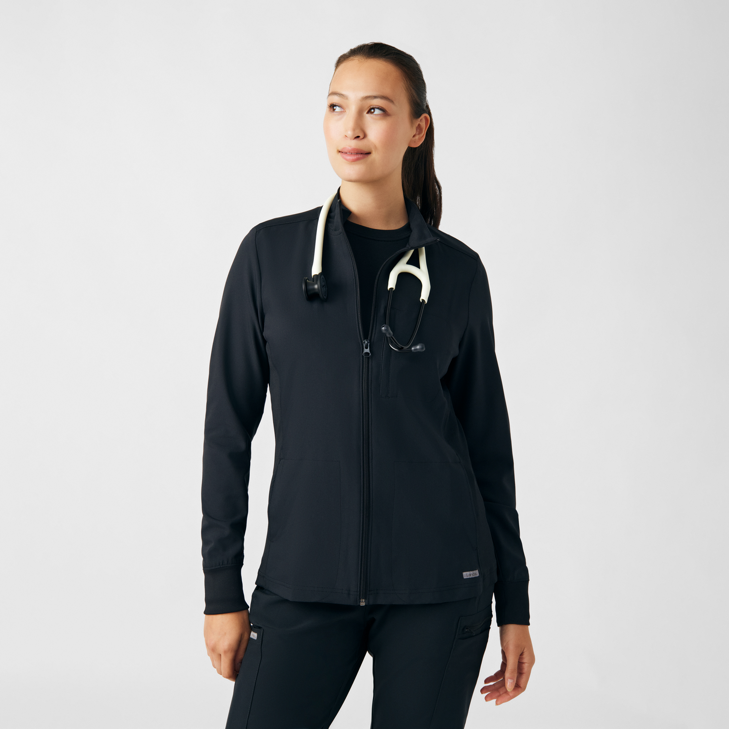 Landau Forward Women&#39;s 3&#45;Pocket Scrub Jacket-Landau