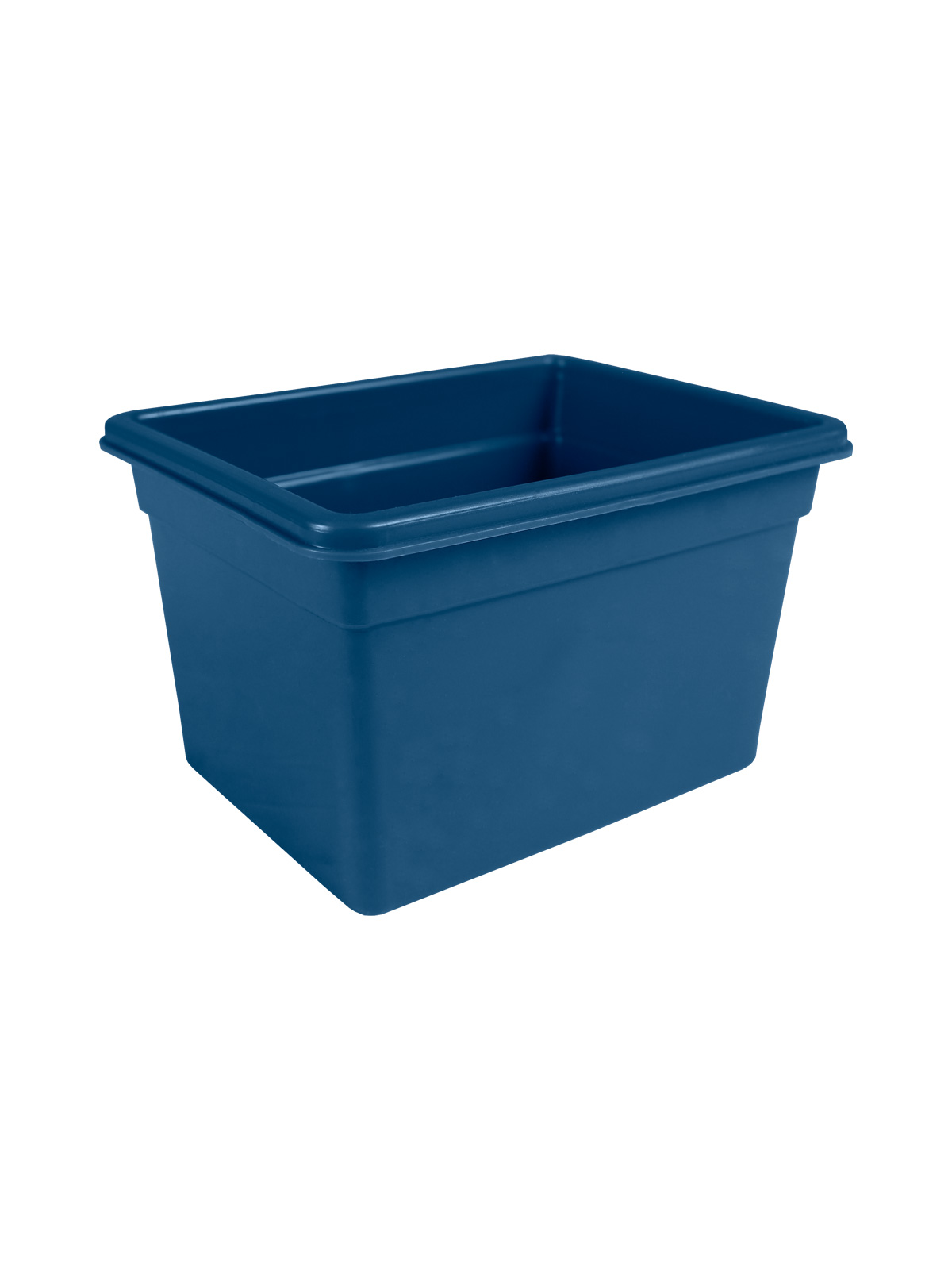 miniature blue curbside recycling container for promotional use or use for stationary items on your desk