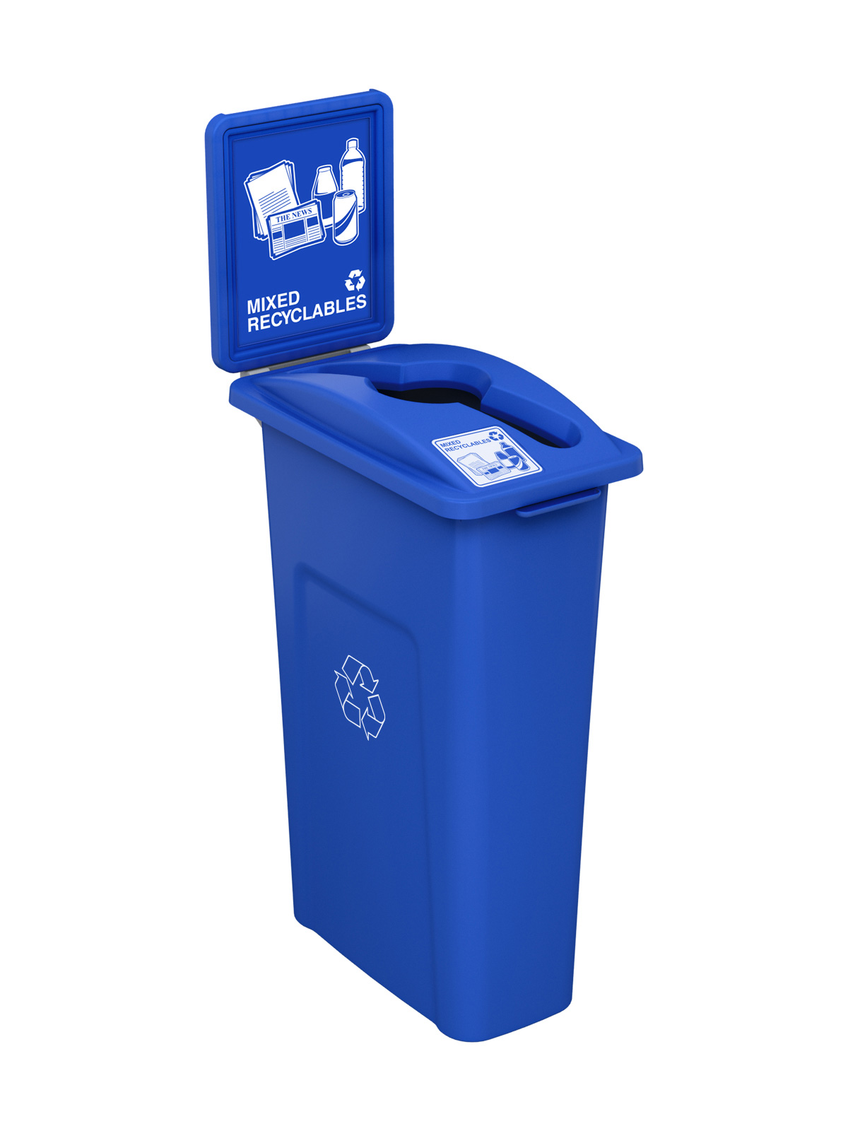 WASTE WATCHER – Single – Kit – Mixed Recyclables – Mixed – Blue