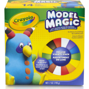 Model Magic Variety Pack, 9 Colors, 0.5-oz., 14 Count