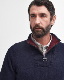 Nelson Essential Half-Zip Jumper Classic Navy