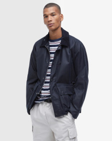 Utility Spey Waxed Jacket Classic Navy