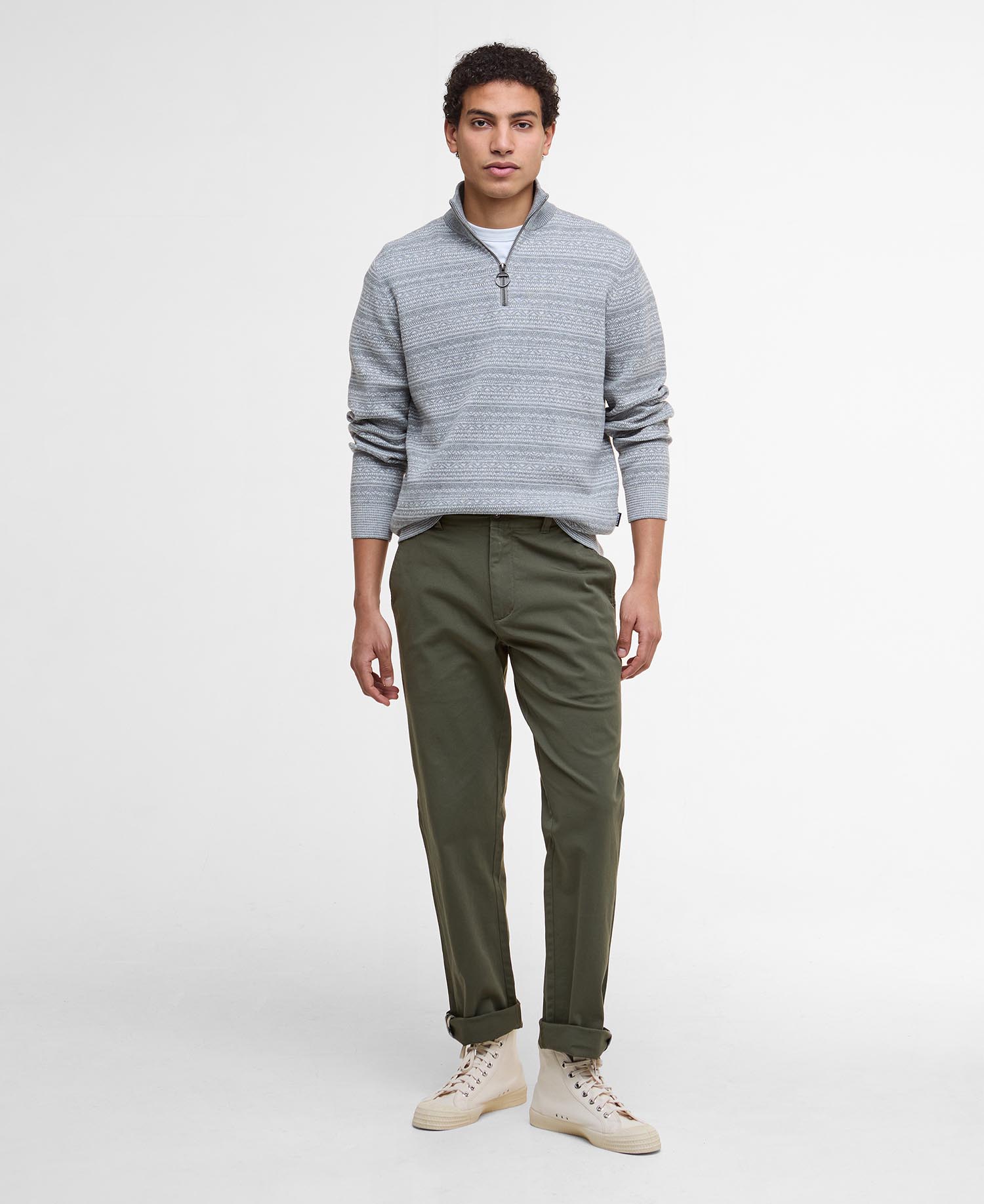 Maglione con zip corta Dartfield image number 1