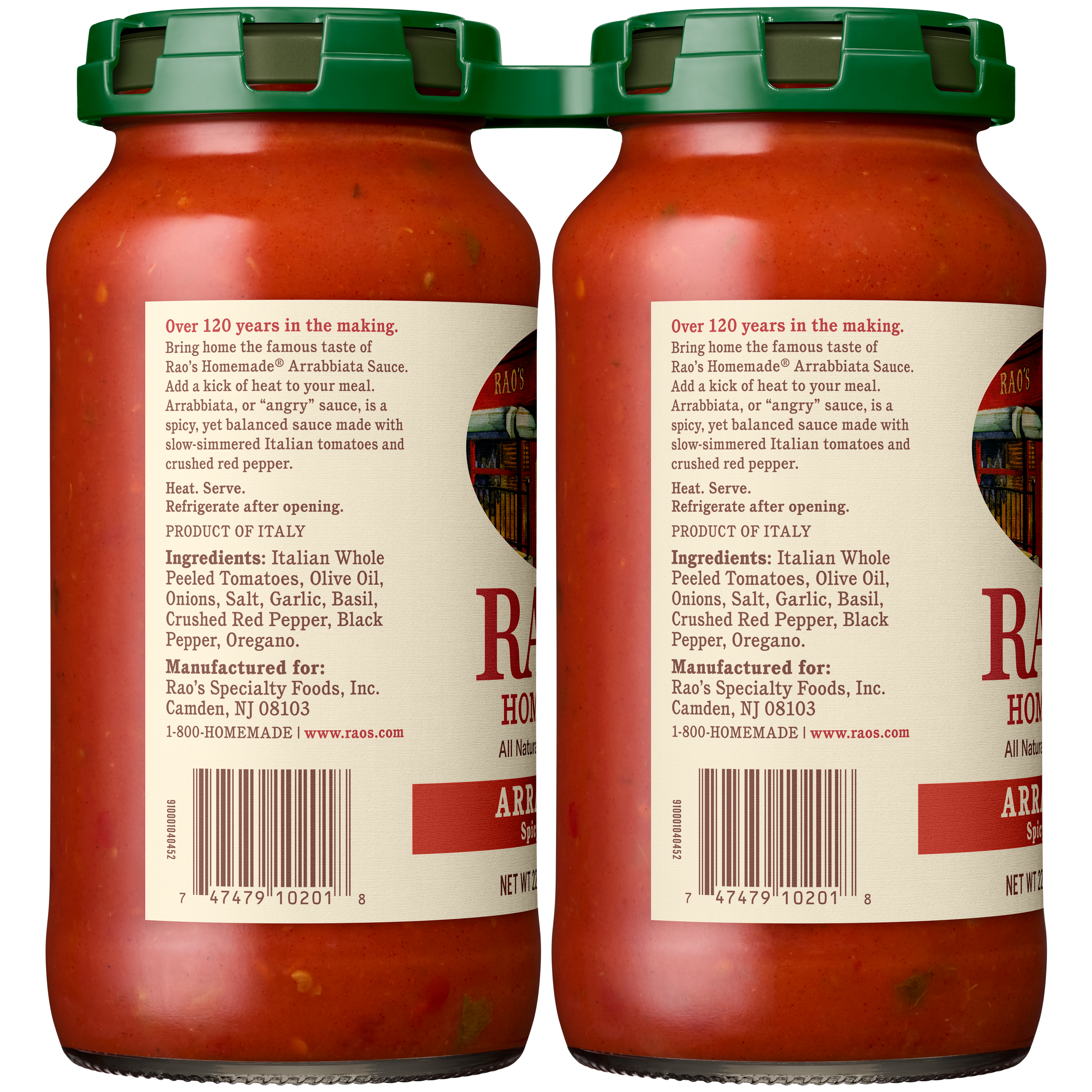 Arrabbiata Sauce, 22 oz - Left Image