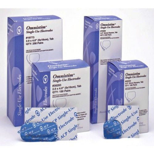 Accelerated Care Plus ELECTRODE, WND CARE NON GEL SLVR 4.0X4.0 (25/BX)