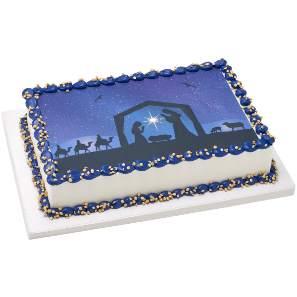 Nativity PhotoCake® Edible Image®
