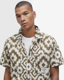 Camicia a maniche corte con stampa Homelane 