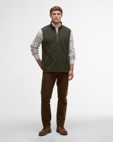 Harwood Half-Zip Fleeced Gilet 