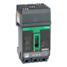 PowerPact™ Molded Case Circuit Breaker 150A 3-Pole 50 kA 600V ac Micrologic 3.2 9.73 H x 4.48 W x 4.36 D in.