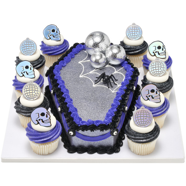 Disco Ball Cupcake Rings