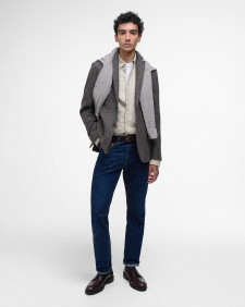 Textured Tweed Suit Jacket 