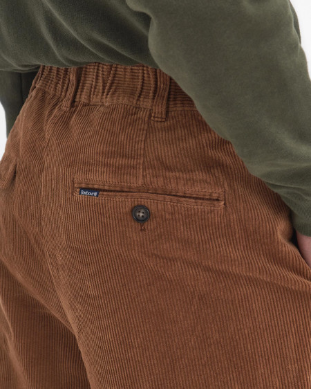 Stretch Cord Relaxed Trousers