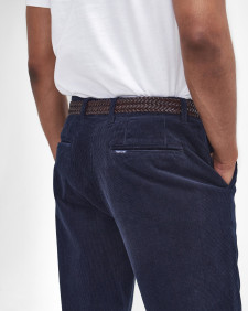Stretch Cord Tailored Trousers Classic Navy